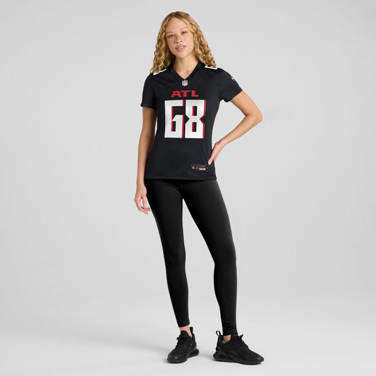 Kyle Hinton Atlanta Falcons Nike Women's Team Game Jersey -  Black
