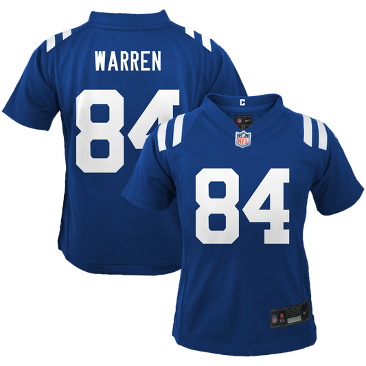 Tyler Warren Indianapolis Colts Nike Toddler Team Game Jersey - Royal