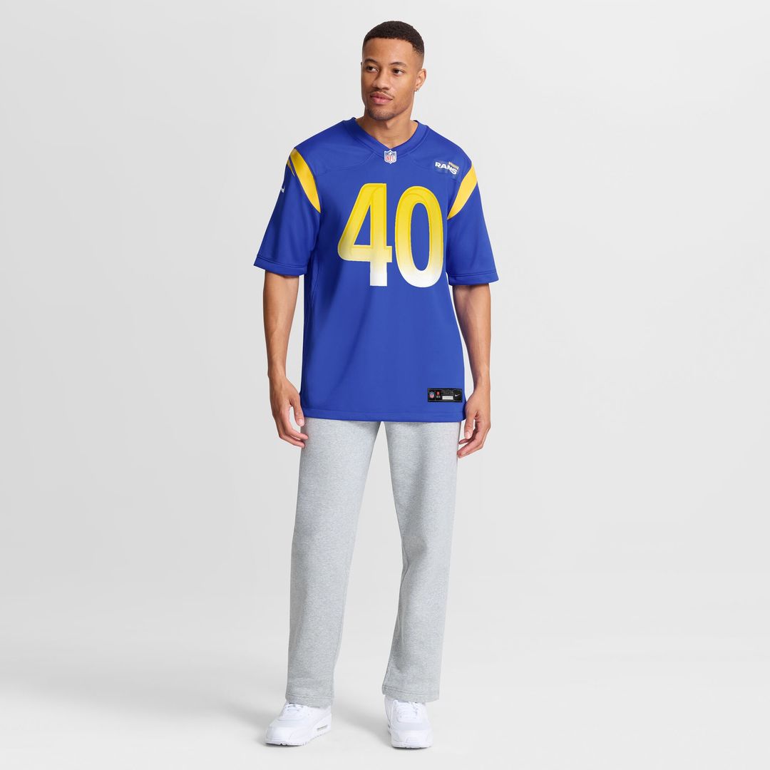 Jesse Luketa Los Angeles Rams Nike Team Game Jersey -  Royal