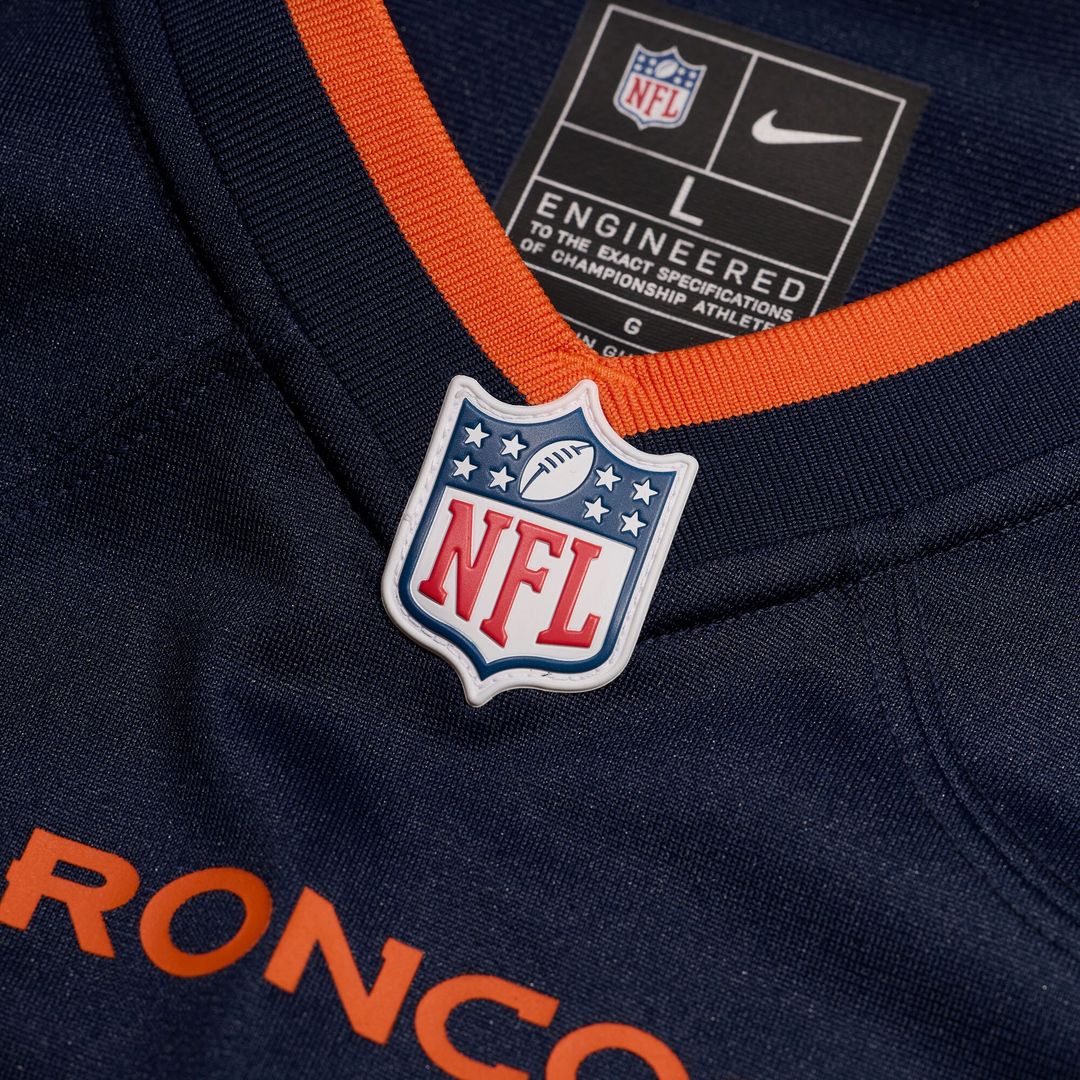 J.K. Dobbins Denver Broncos Nike Team Game Jersey -  Orange