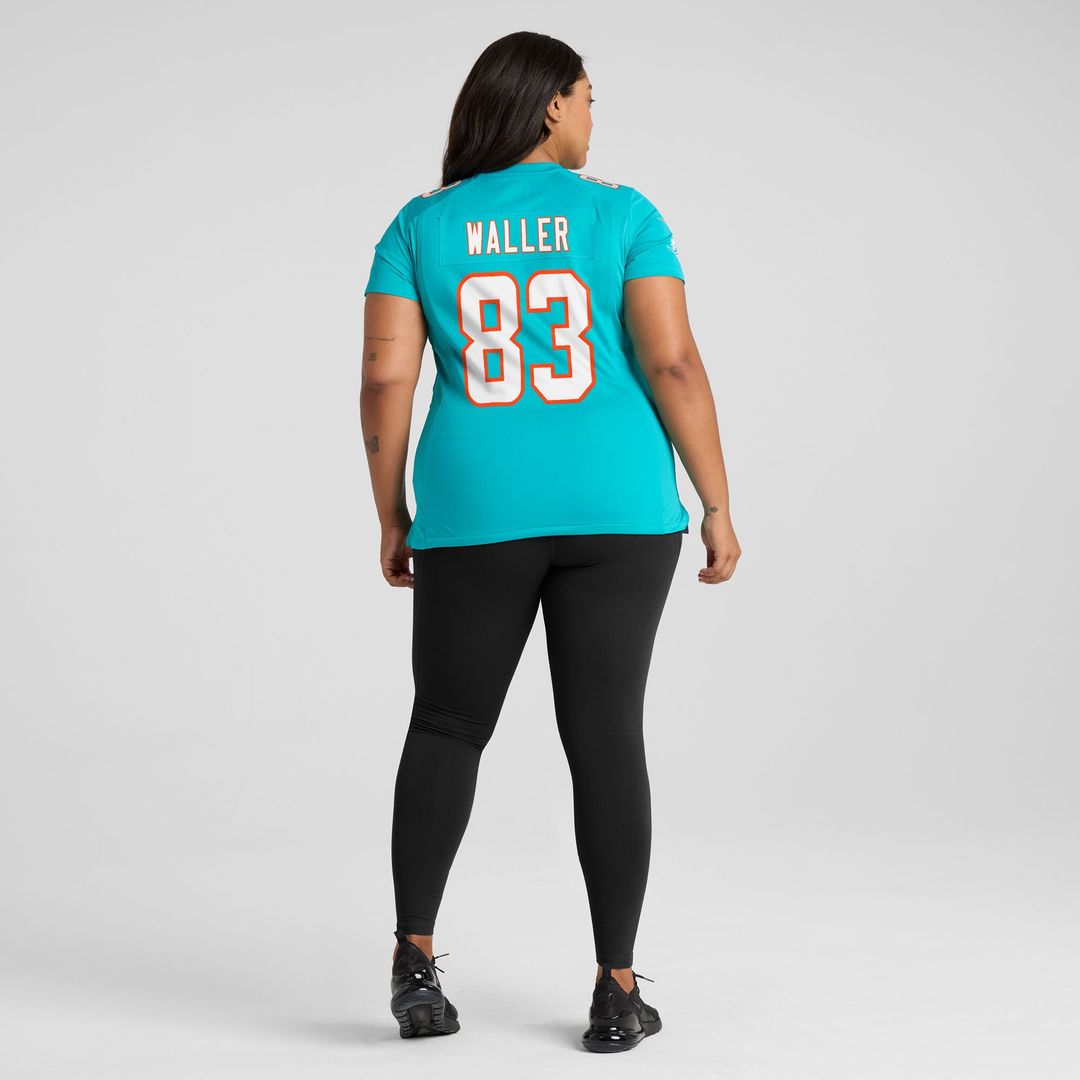 Darren Waller Miami Dolphins Nike Women's Team Game Jersey -  Aqua
