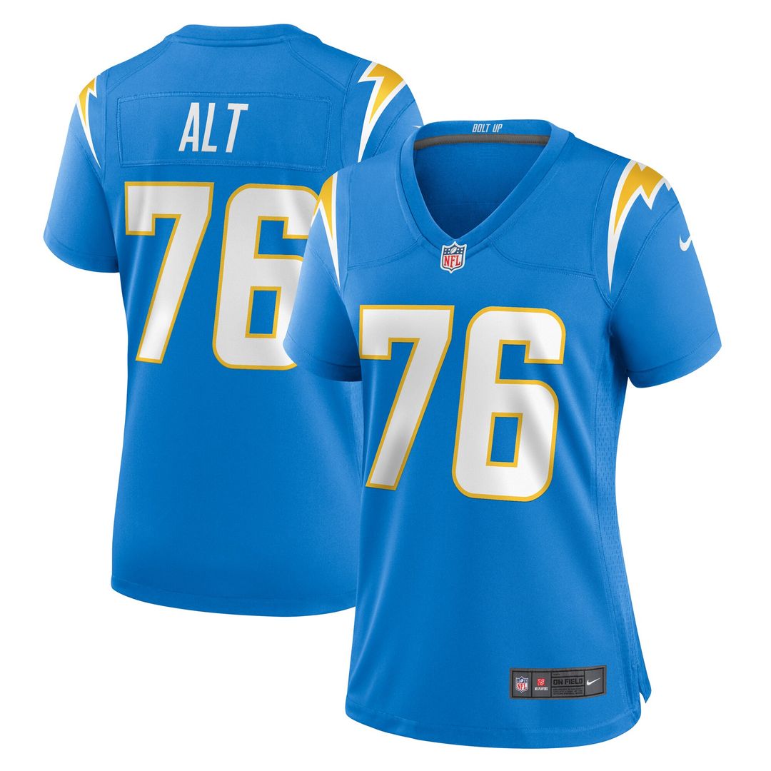 Joe Alt Los Angeles Chargers Nike Women's  Game Jersey -  Powder Blue