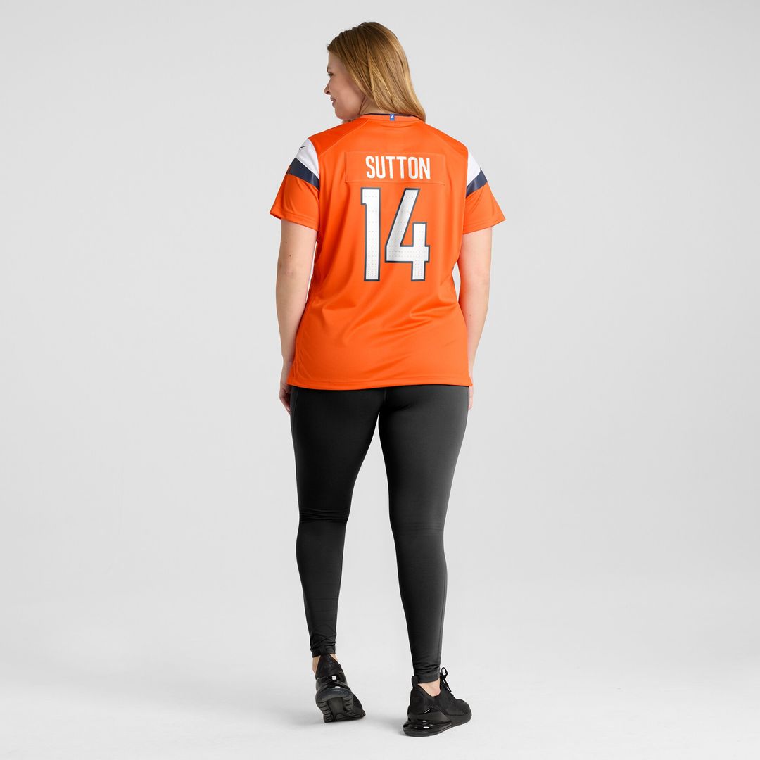 Courtland Sutton Denver Broncos Nike Women's Team Game Jersey - Orange
