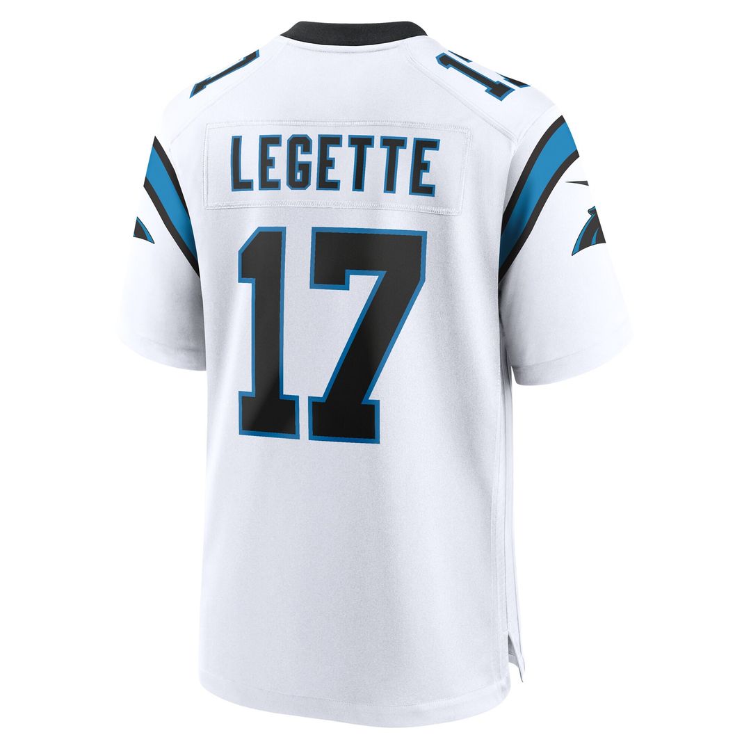 Xavier Legette Carolina Panthers Nike Game Jersey -  White