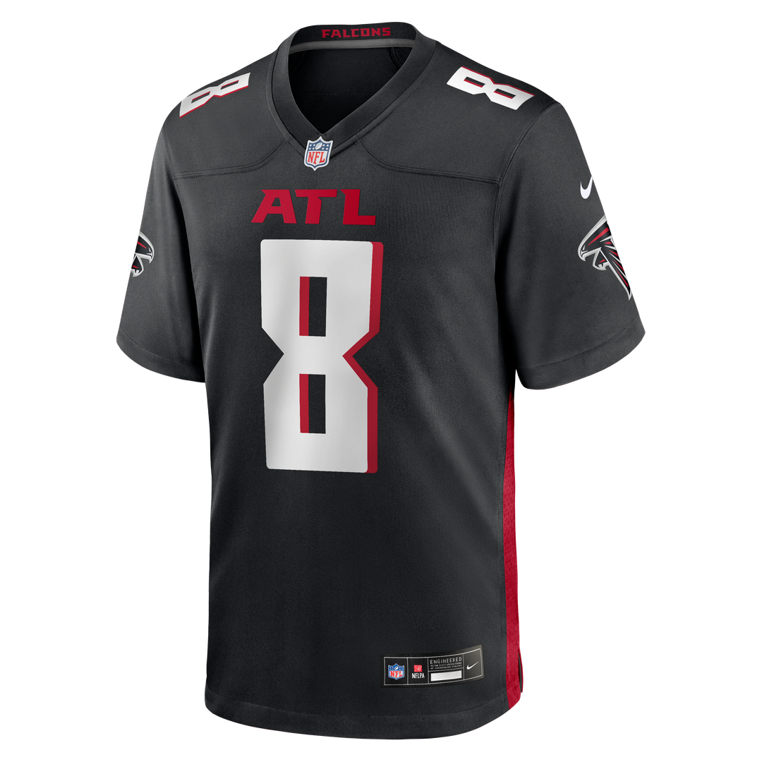 Kyle Pitts Sr. Atlanta Falcons Nike Team  Game Jersey - Black
