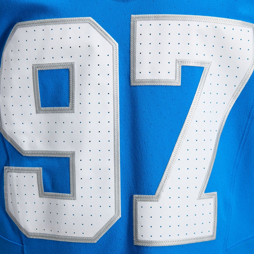 Aidan Hutchinson Detroit Lions Nike Alternate Vapor F.U.S.E. Elite Jersey - Black