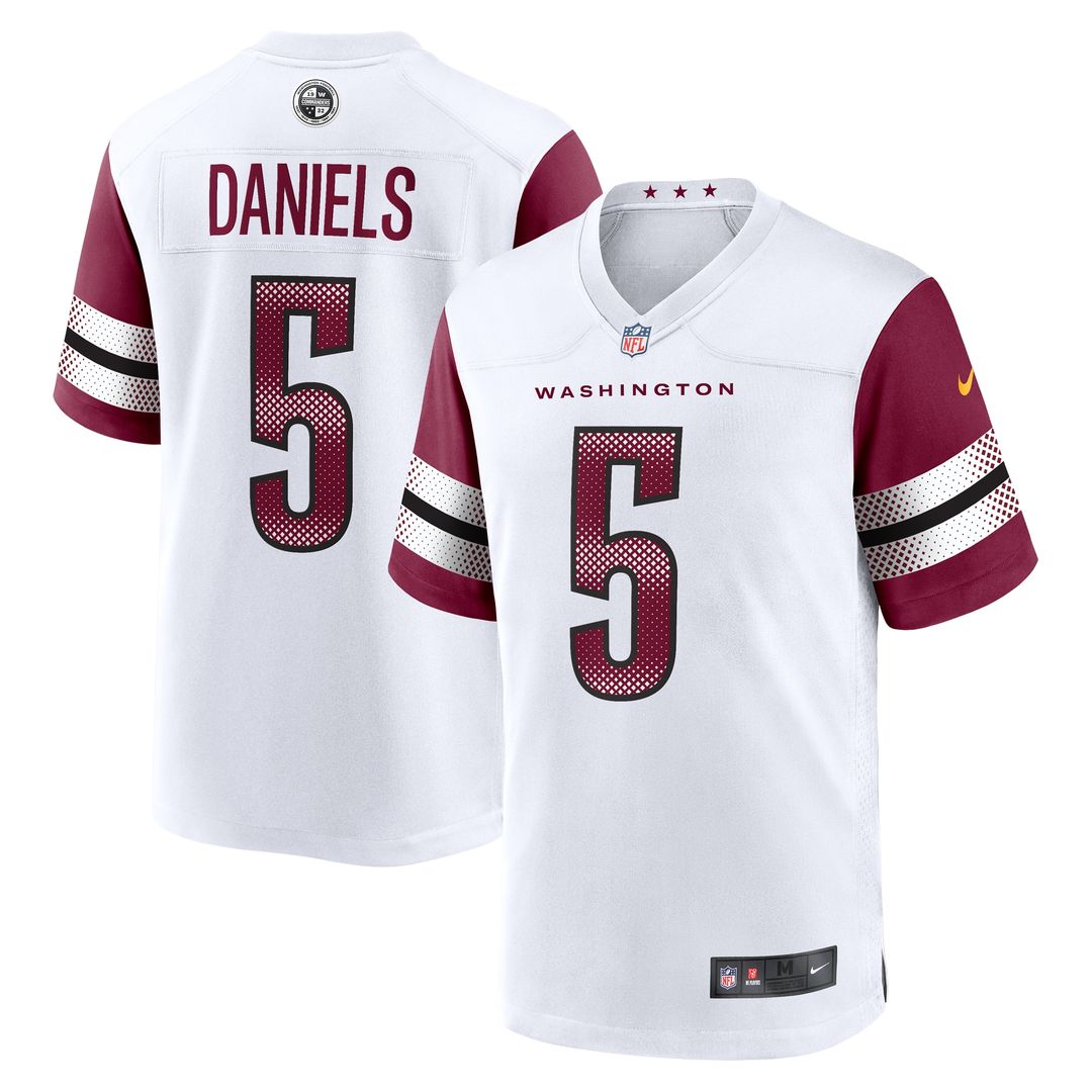 Jayden Daniels Washington Commanders Nike  Player Game Jersey - Burgundy
