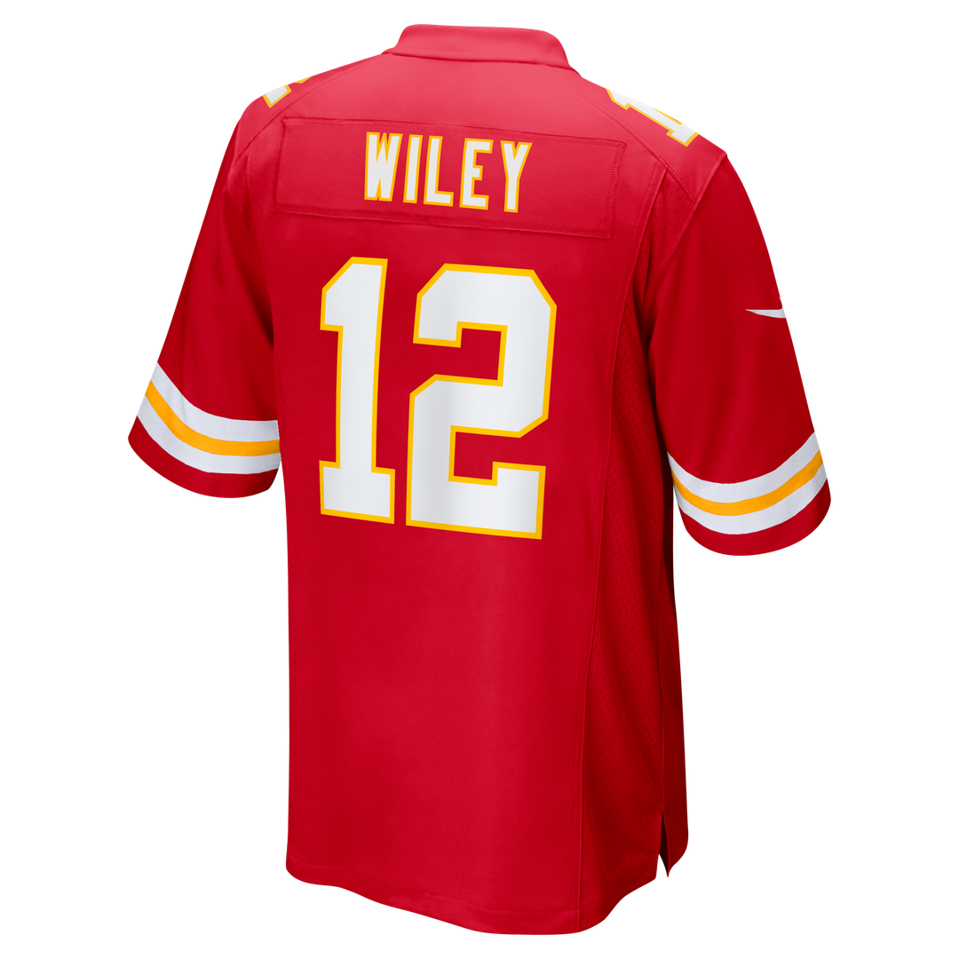 Jared Wiley Kansas City Chiefs Nike  Game Jersey -  Red