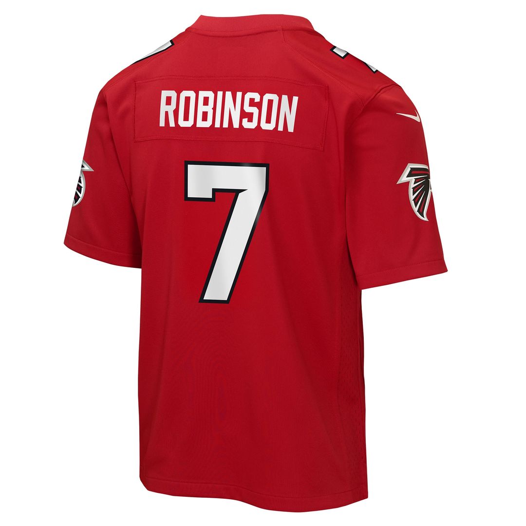 Bijan Robinson Atlanta Falcons Nike Youth Game Jersey - Red