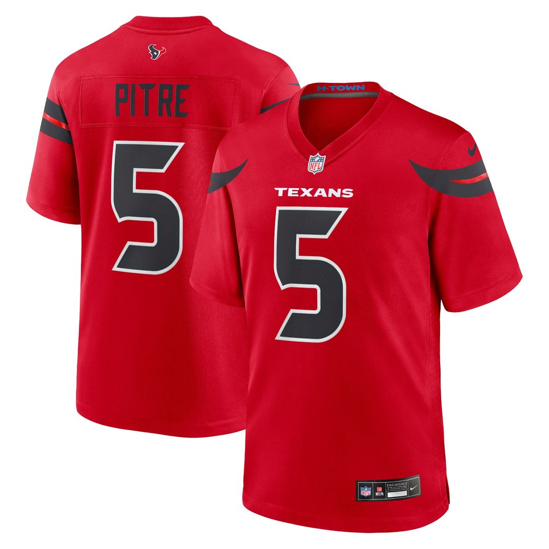 Jalen Pitre Houston Texans Nike Game Jersey - White
