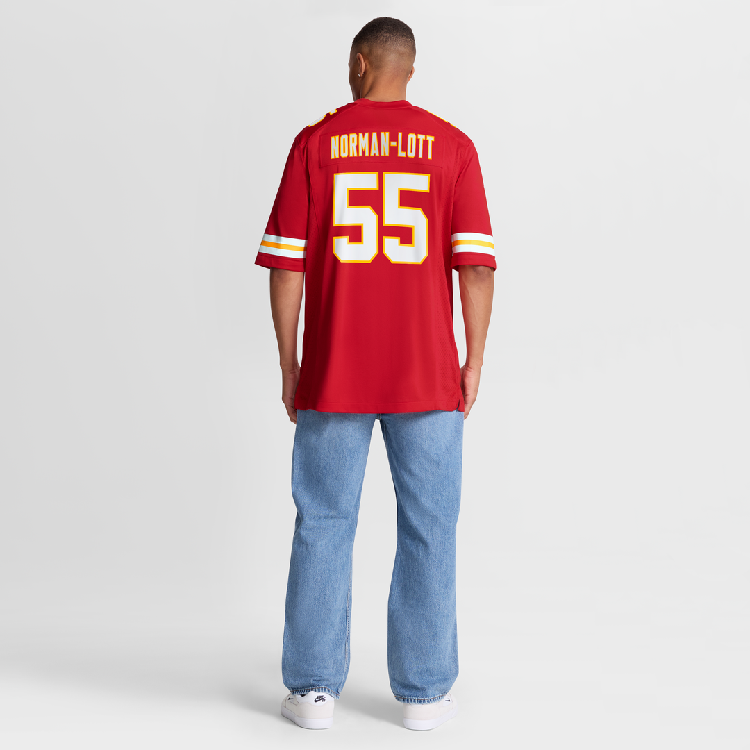 Omarr Norman-Lott Kansas City Chiefs Nike Team Game Jersey -  Red