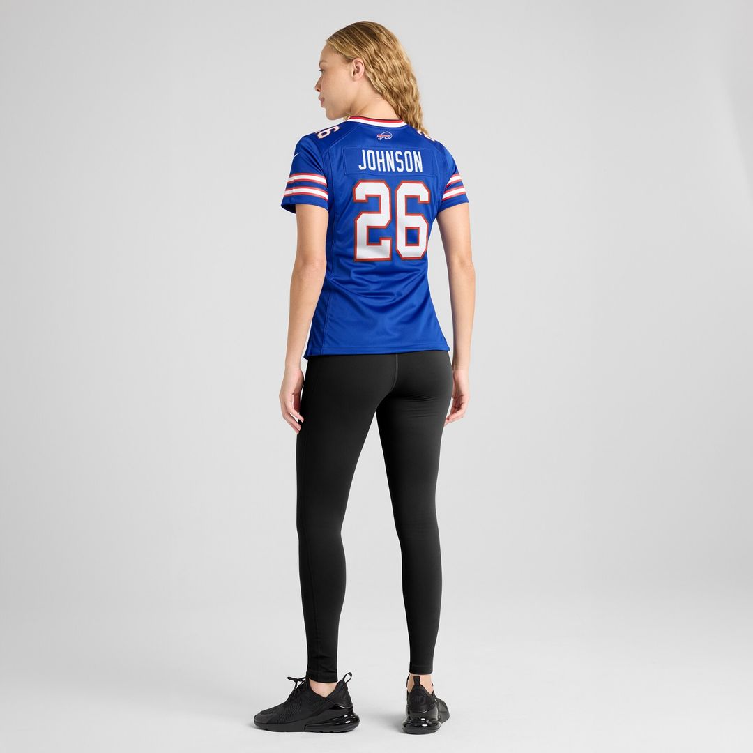 Ty Johnson Buffalo Bills Nike Women's Team Game Jersey -  Royal