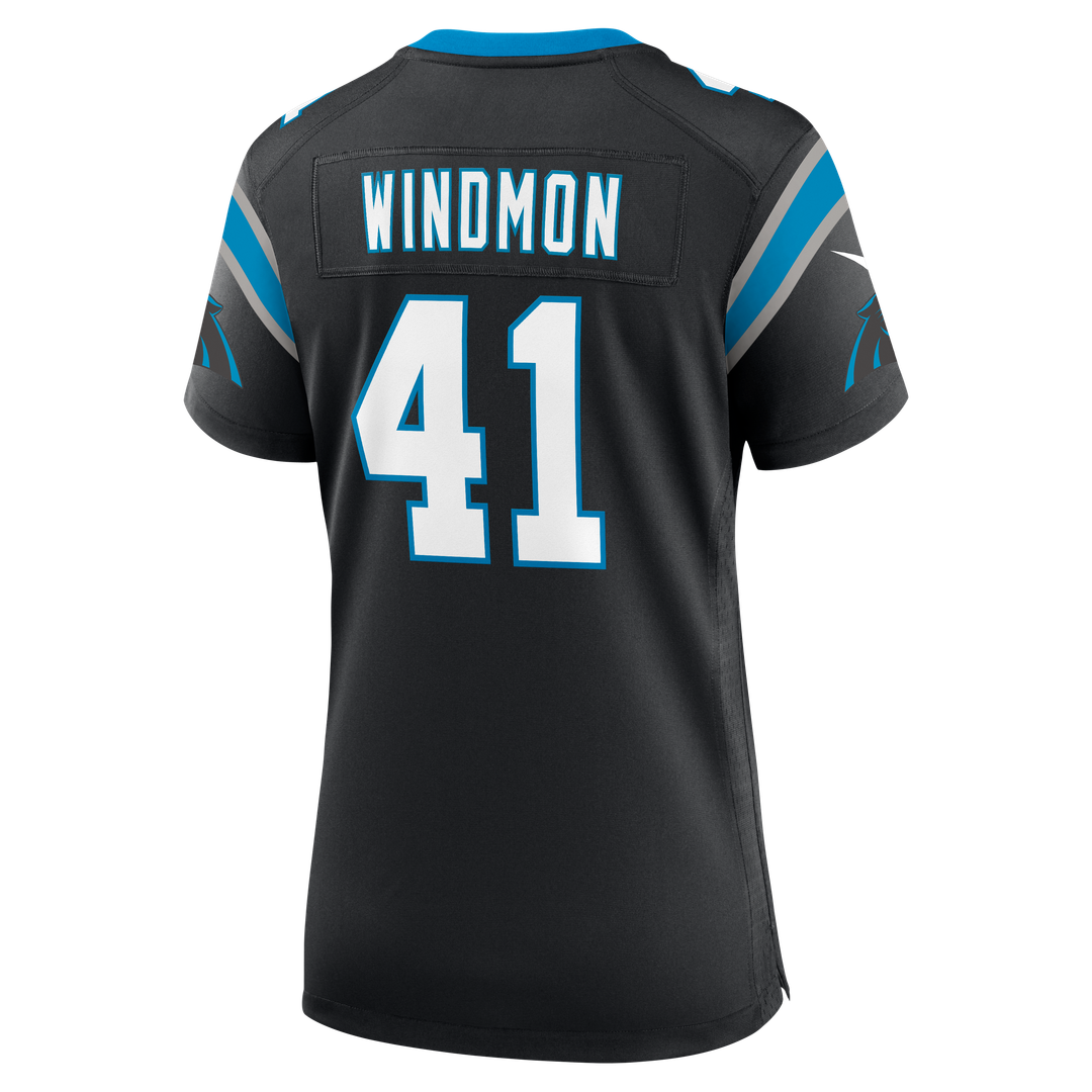 Jacoby Windmon Carolina Panthers Nike Women's Team Game Jersey -  Black
