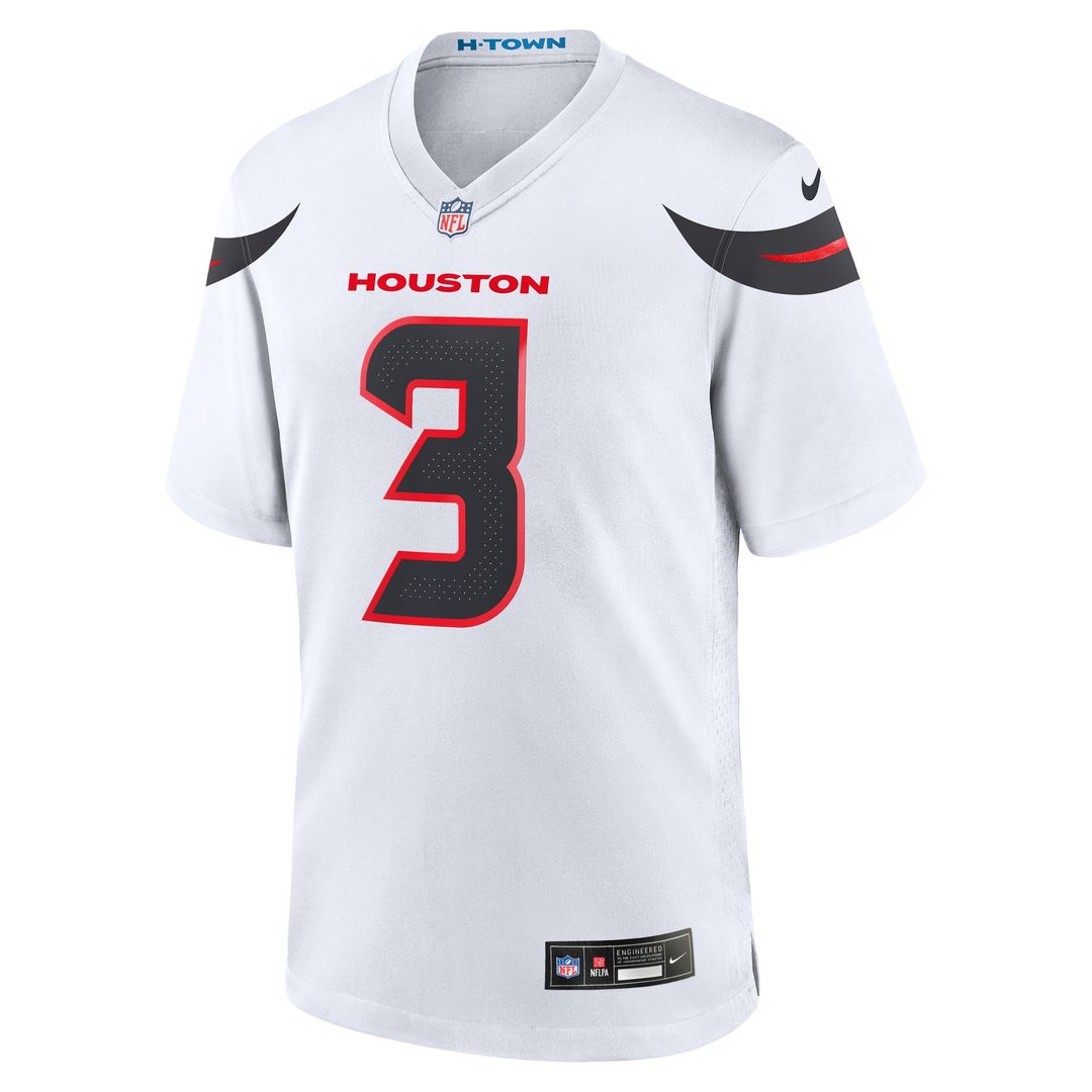 Tank Dell Houston Texans Nike Alternate Game Jersey -  Red