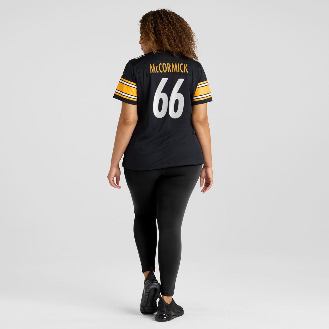 Mason McCormick Pittsburgh Steelers Nike Women's Team Game Jersey -  Black