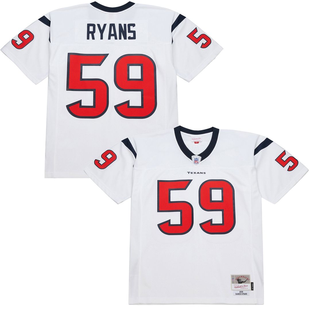 DeMeco Ryans Houston Texans Mitchell & Ness 2006 Legacy Replica Jersey - White