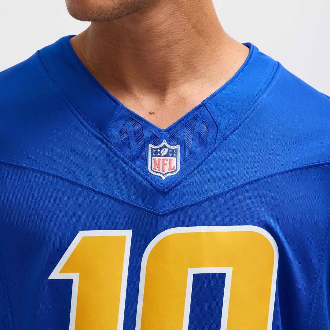 Justin Herbert Los Angeles Chargers Nike Alternate Charger Power Vapor F.U.S.E. Limited Jersey - Gold