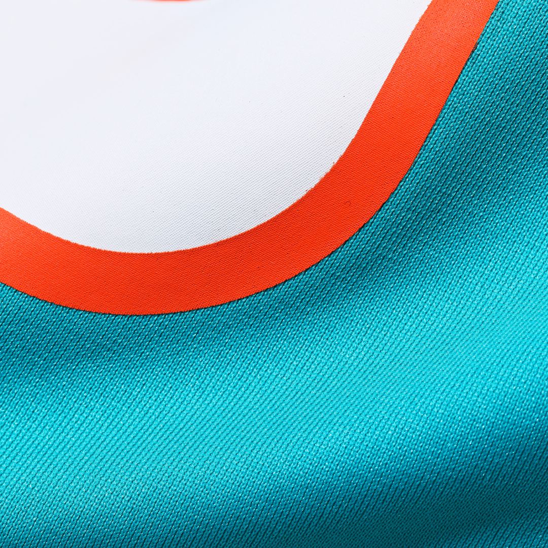 Aaron Brewer Miami Dolphins Nike  Game Jersey -  Aqua