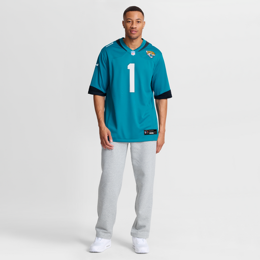 Travis Etienne Jacksonville Jaguars Nike Game Jersey - Teal