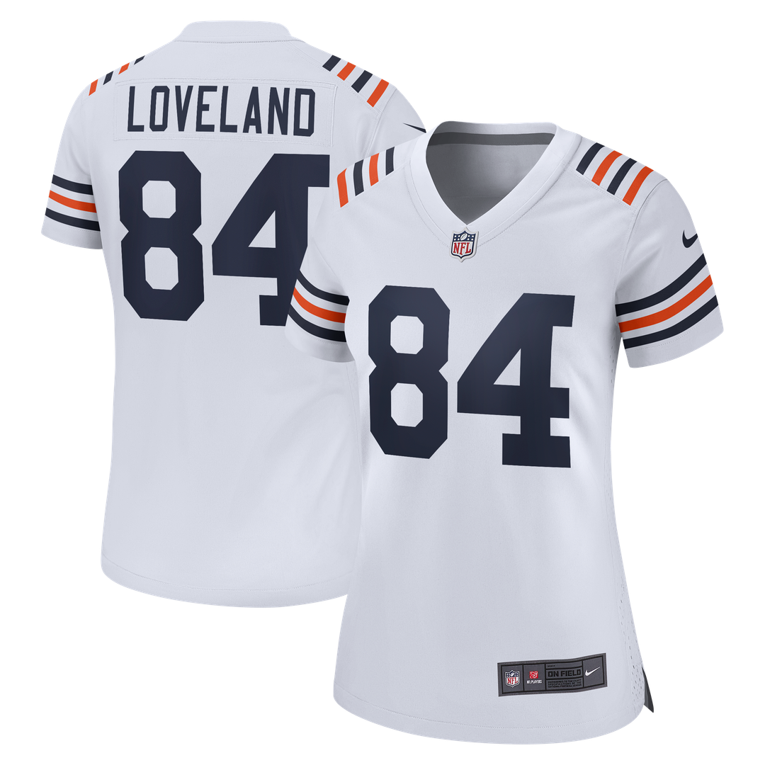 Colston Loveland Chicago Bears Nike Women's Team Game Jersey -  Navy