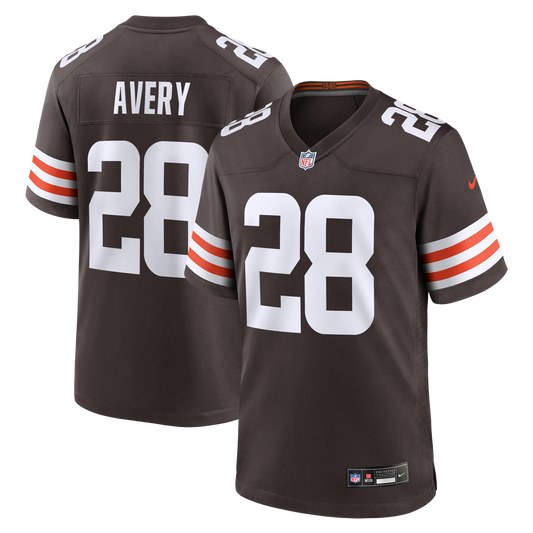 Tre Avery Cleveland Browns Nike Team Game Jersey -  Brown