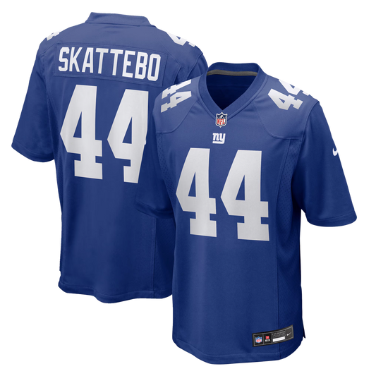 Cam Skattebo New York Giants Nike Team Game Player Jersey - Royal