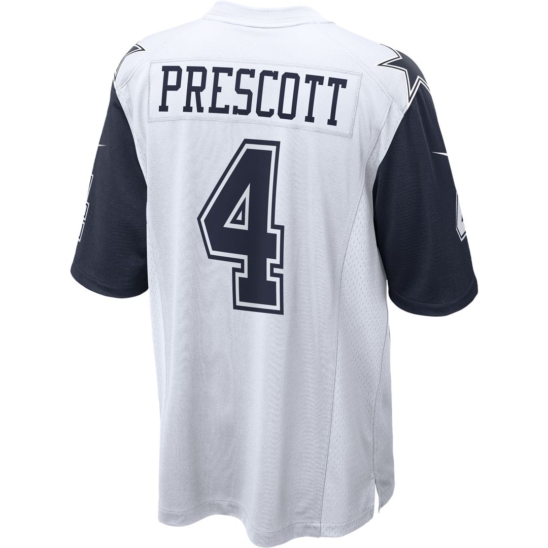 Dak Prescott Dallas Cowboys Nike Alternate Game Team Jersey - Navy