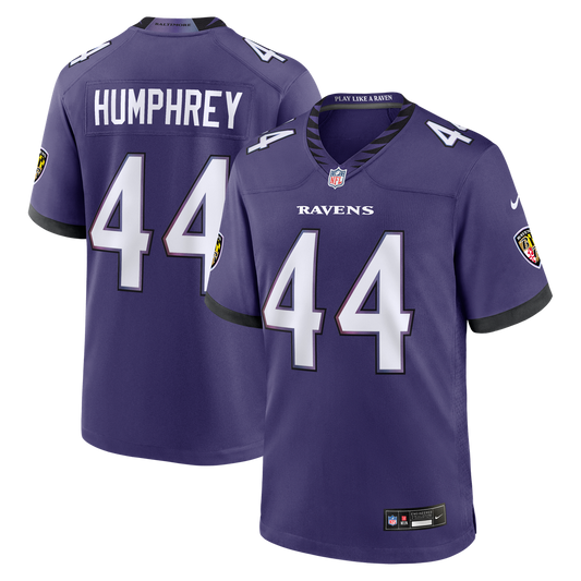 Marlon Humphrey Baltimore Ravens Nike Team Game Jersey - Purple