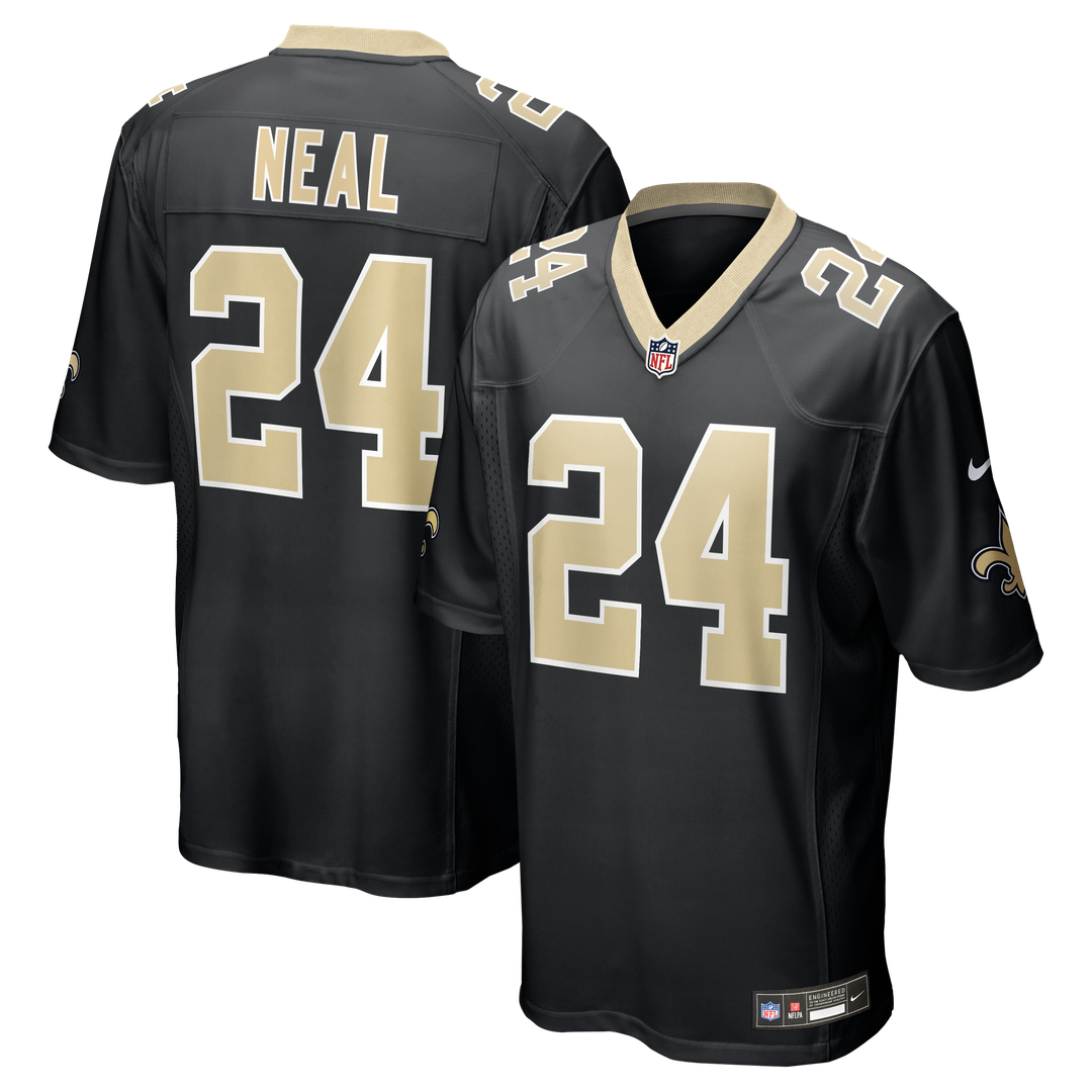 Devin Neal New Orleans Saints Nike Team Game Jersey -  Black