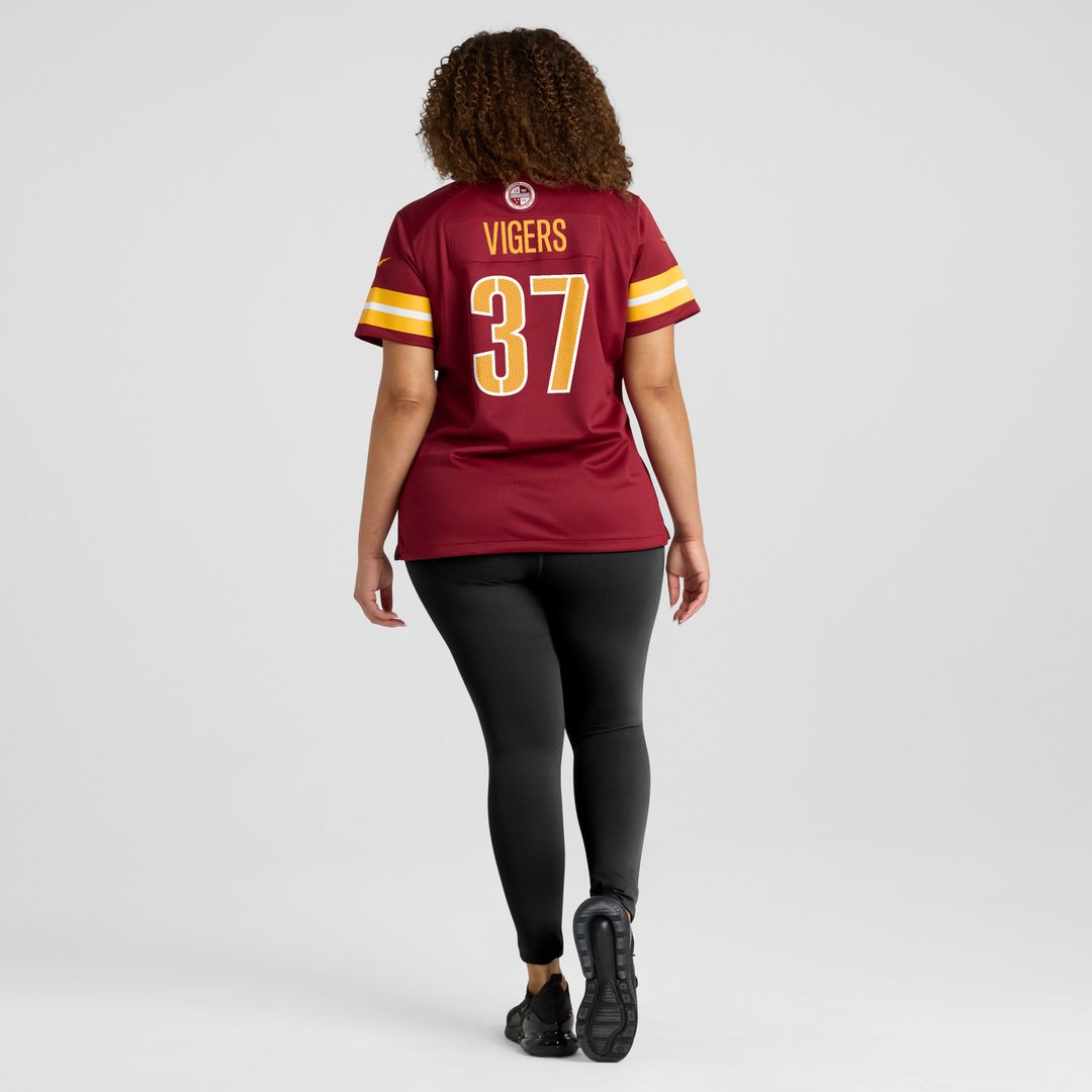 Car'lin Vigers Washington Commanders Nike Women's Team Game Jersey -  Burgundy