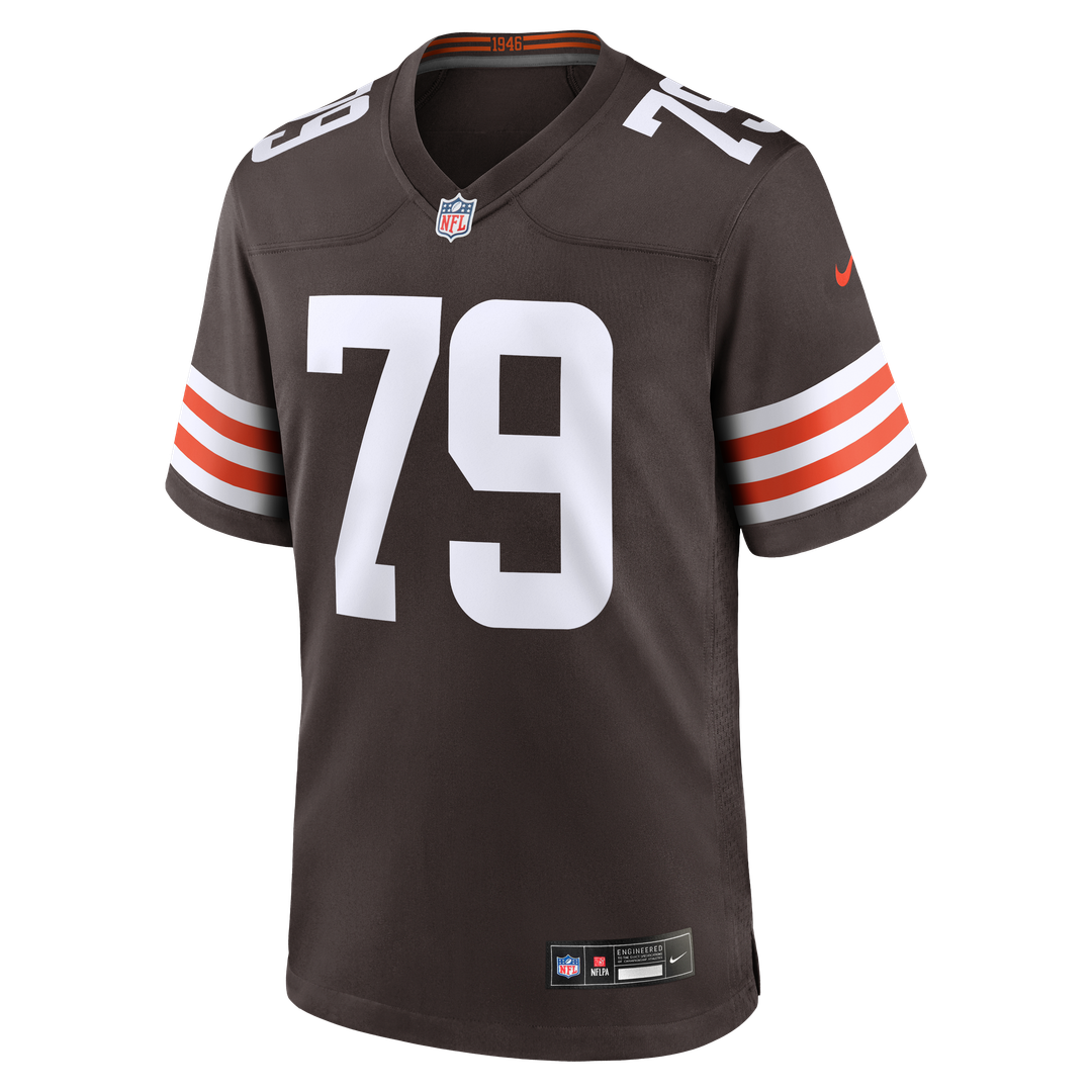 Dawand Jones Cleveland Browns Nike Team Game Jersey -  Brown