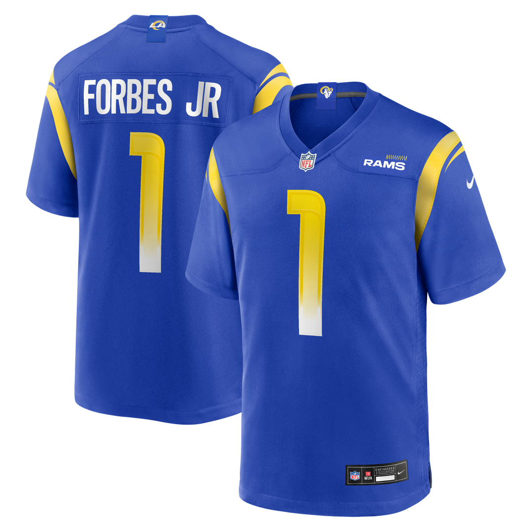 Emmanuel Forbes Jr. Los Angeles Rams Nike Team Game Jersey -  Royal
