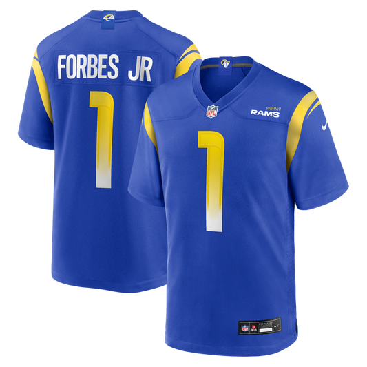 Emmanuel Forbes Jr. Los Angeles Rams Nike Team Game Jersey -  Royal