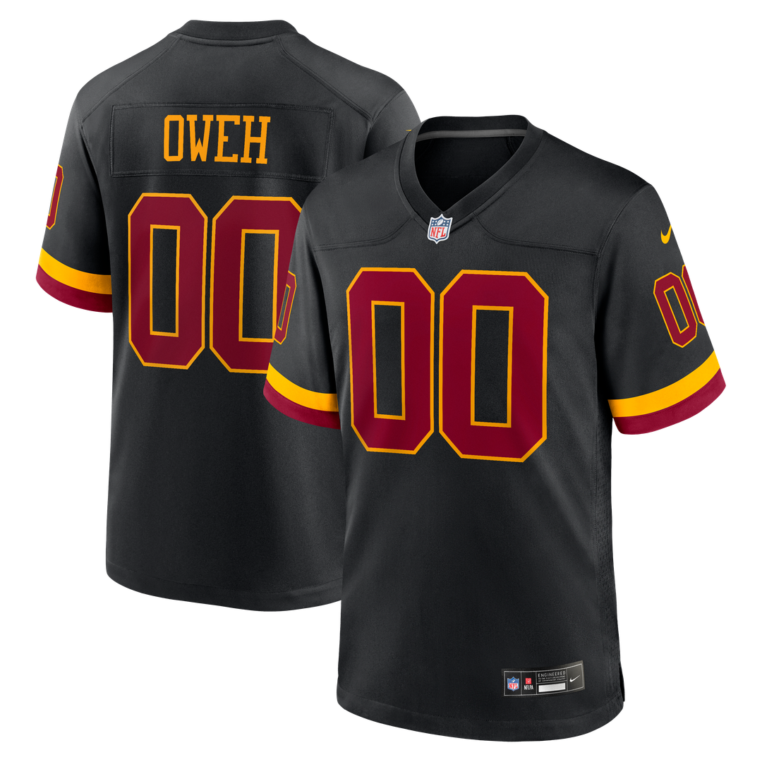 Odafe Oweh Washington Commanders Nike Hail Raiser Alternate Game Jersey - Black