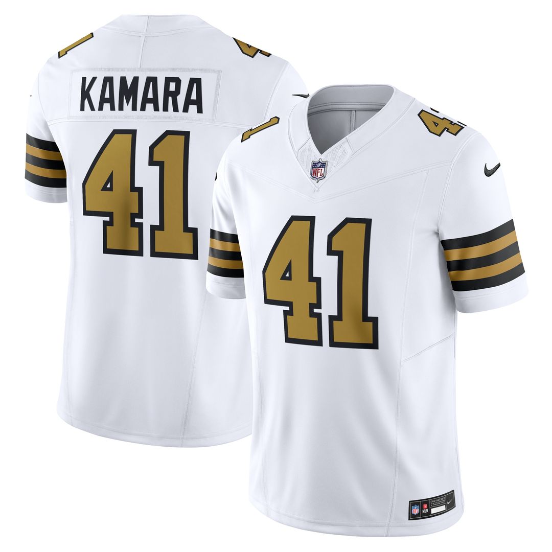 Alvin Kamara New Orleans Saints Nike Gameday Golds Alternate Vapor F.U.S.E. Limited Jersey - Gold