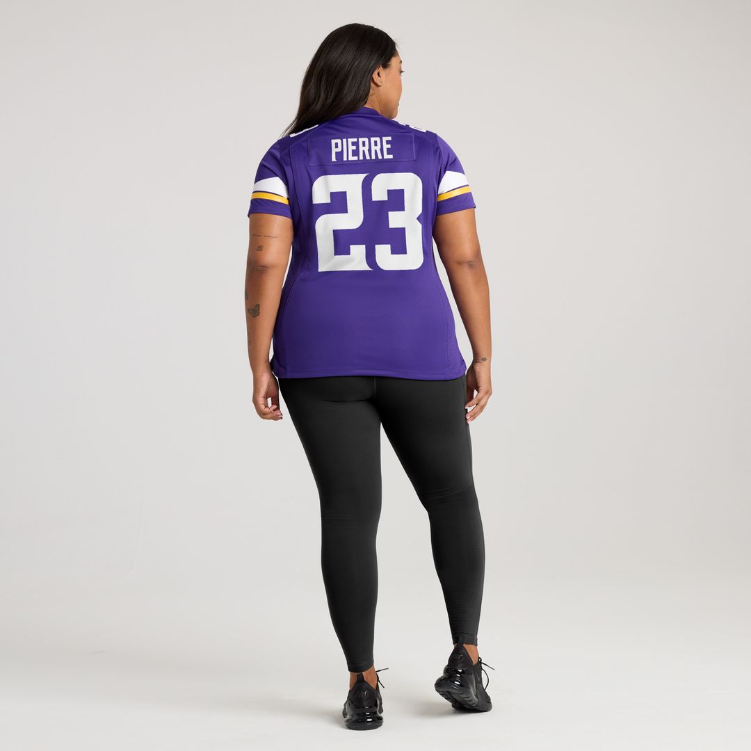 James Pierre Minnesota Vikings Nike Women's Team Game Jersey -  Purple