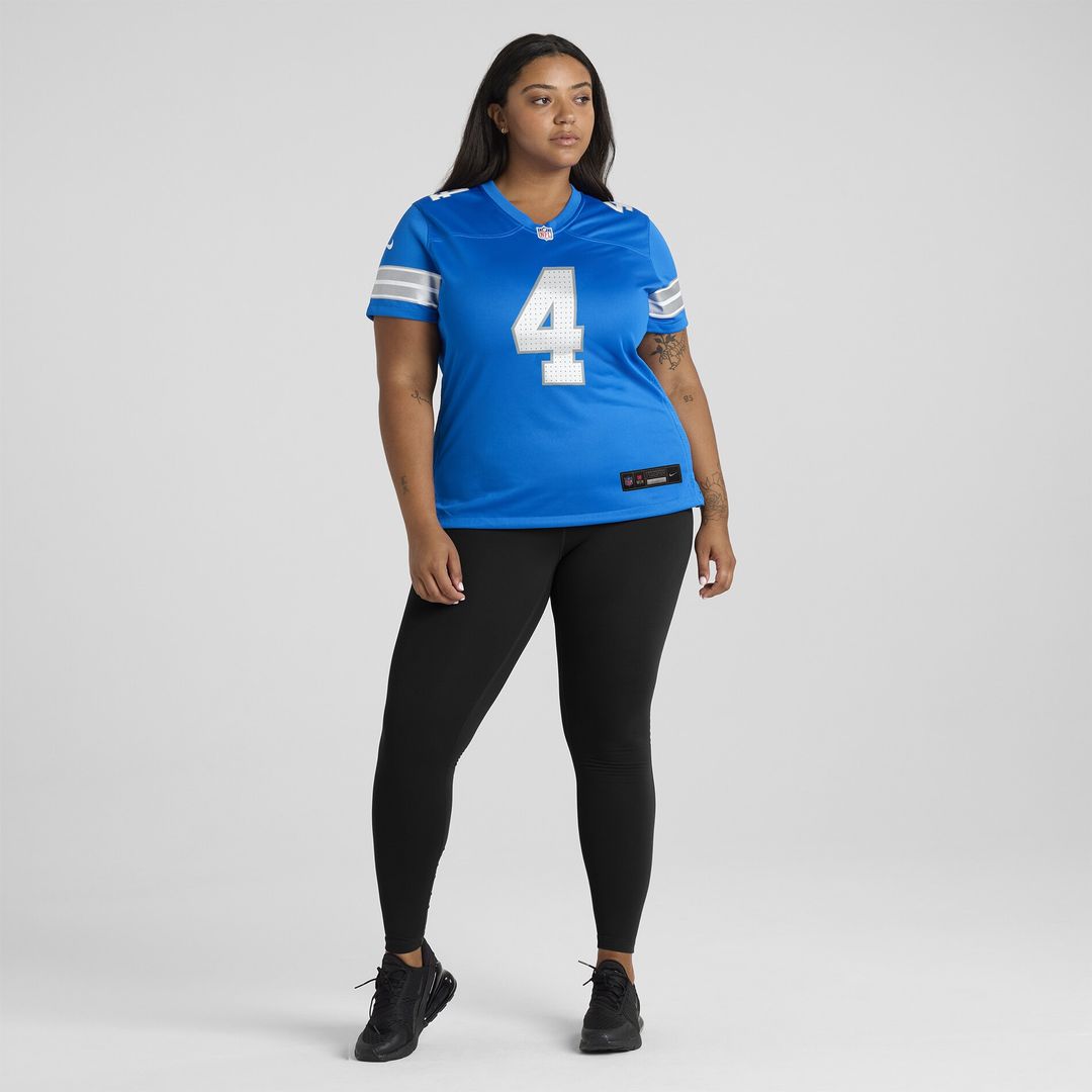 D.J. Reed Detroit Lions Nike Women's Team Game Jersey -  Blue
