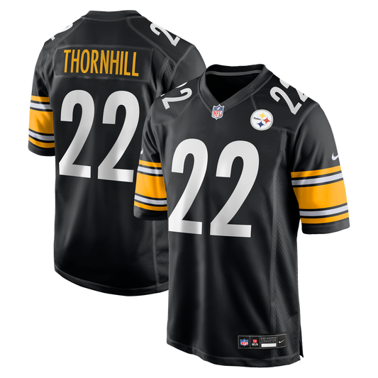 Juan Thornhill Pittsburgh Steelers Nike Team Game Jersey -  Black