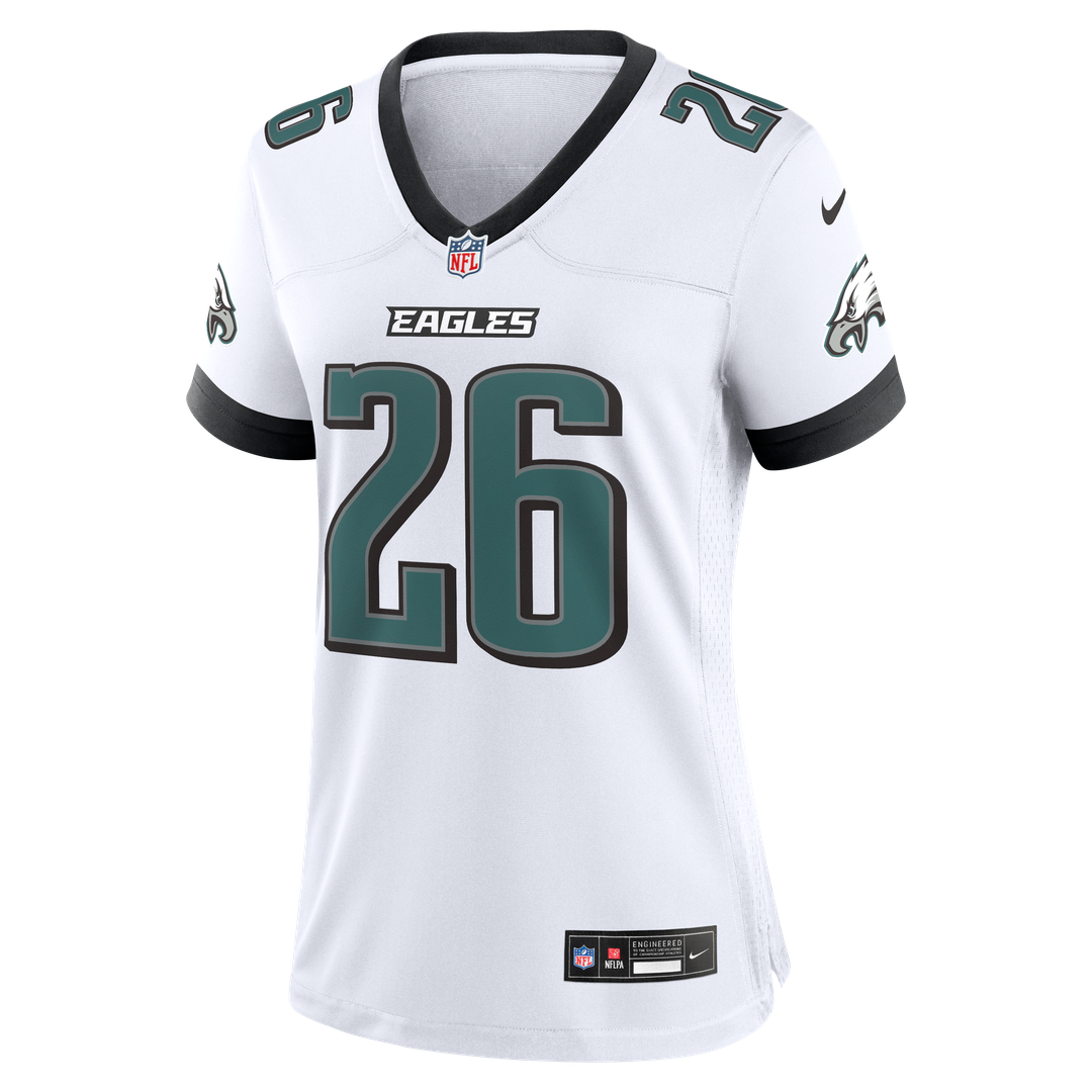 Saquon Barkley Philadelphia Eagles Nike Women's Alternate Game Jersey -  Black