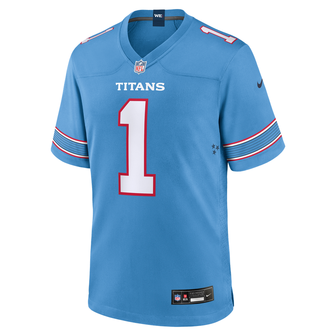Cameron Ward Tennessee Titans Nike Game Jersey - White