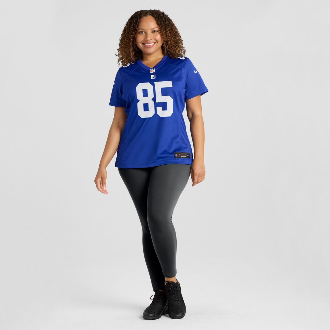 Chris Manhertz New York Giants Nike Women's  Game Jersey -  Royal