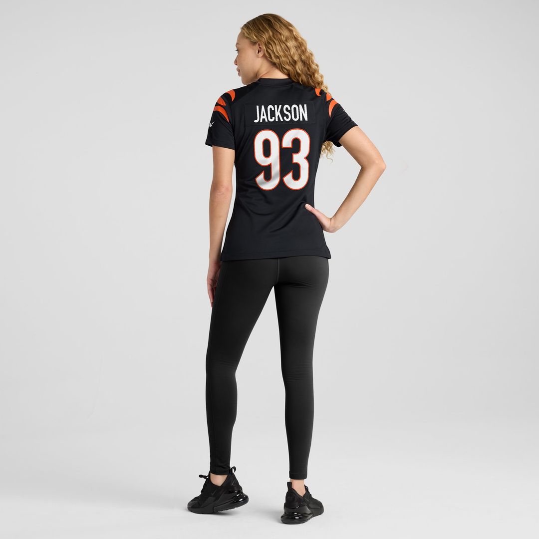 McKinnley Jackson Cincinnati Bengals Nike Women's  Game Jersey -  Black