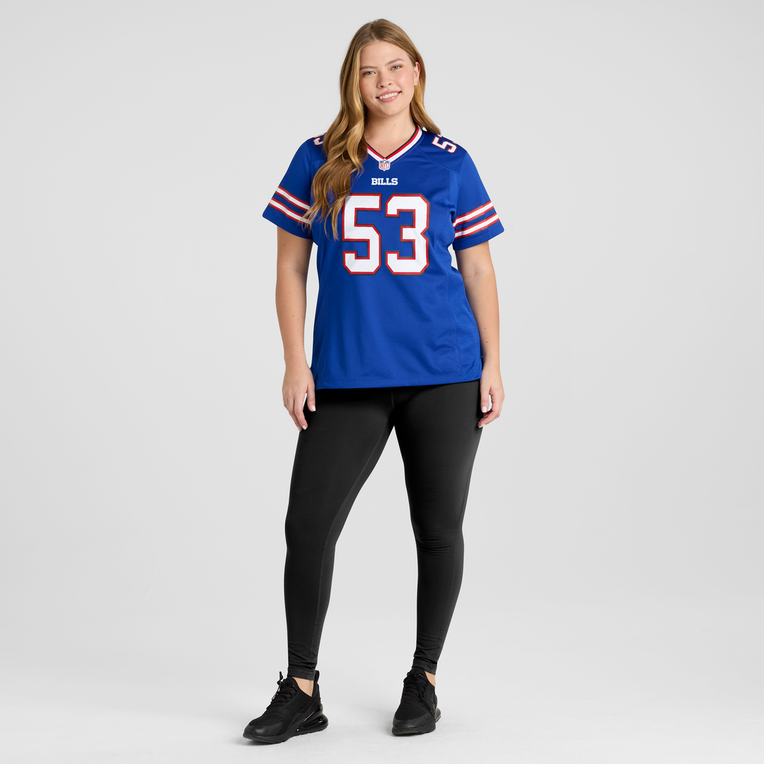 Tyrel Dodson Buffalo Bills Nike Women's Game Jersey - Royal