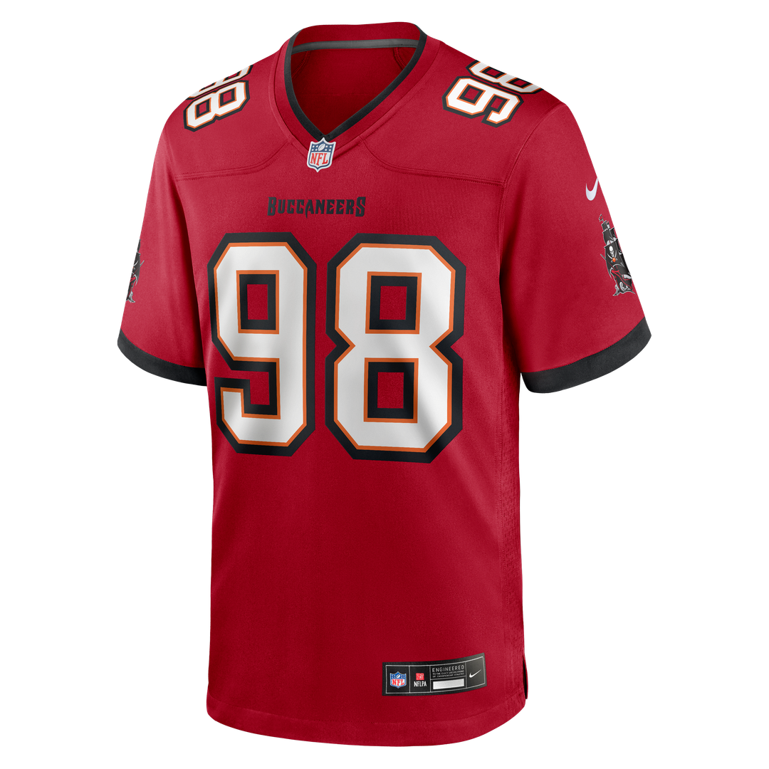 Anthony Nelson Tampa Bay Buccaneers Nike Game Jersey - Red