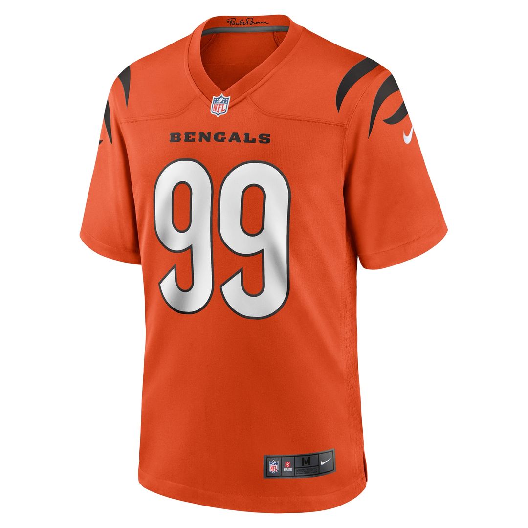Myles Murphy Cincinnati Bengals Nike Team Game Jersey - White