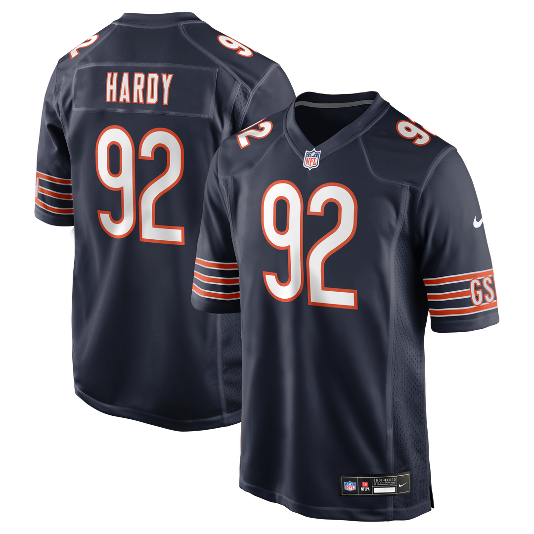 Daniel Hardy Chicago Bears Nike Team Game Jersey -  Navy