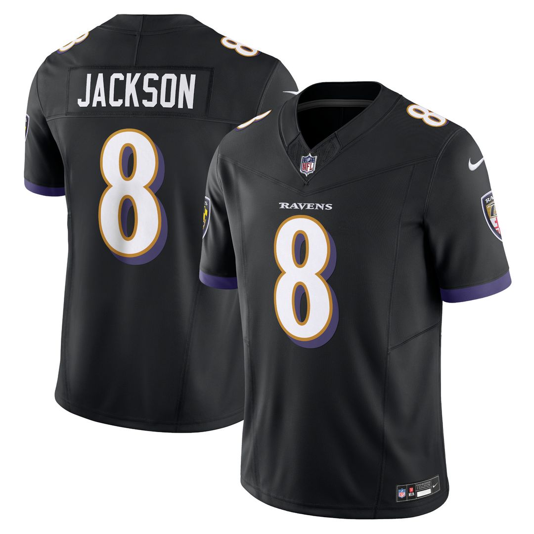 Lamar Jackson Baltimore Ravens Nike Vapor F.U.S.E. Limited Jersey - White