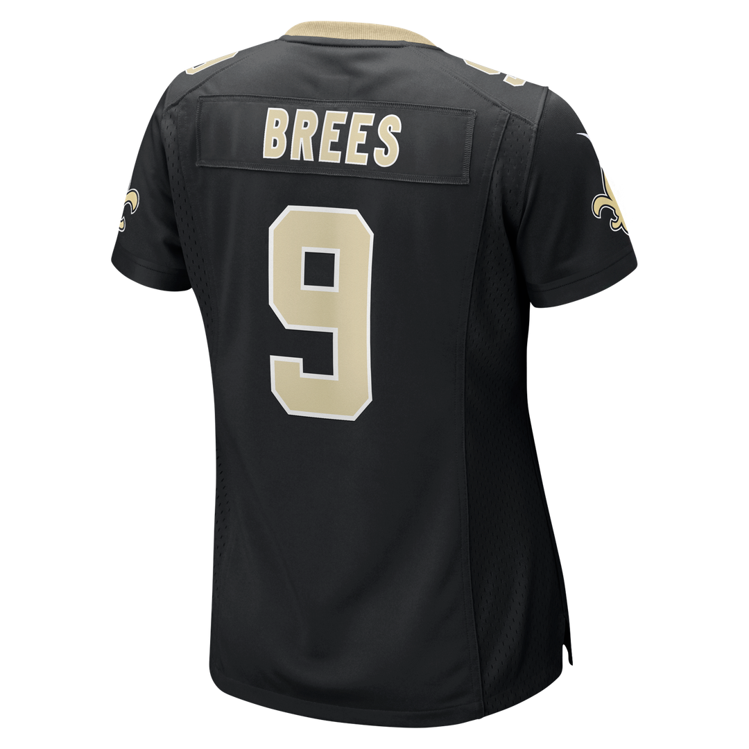 Drew Brees New Orleans Saints Nike Women's Team Game Jersey -  Black