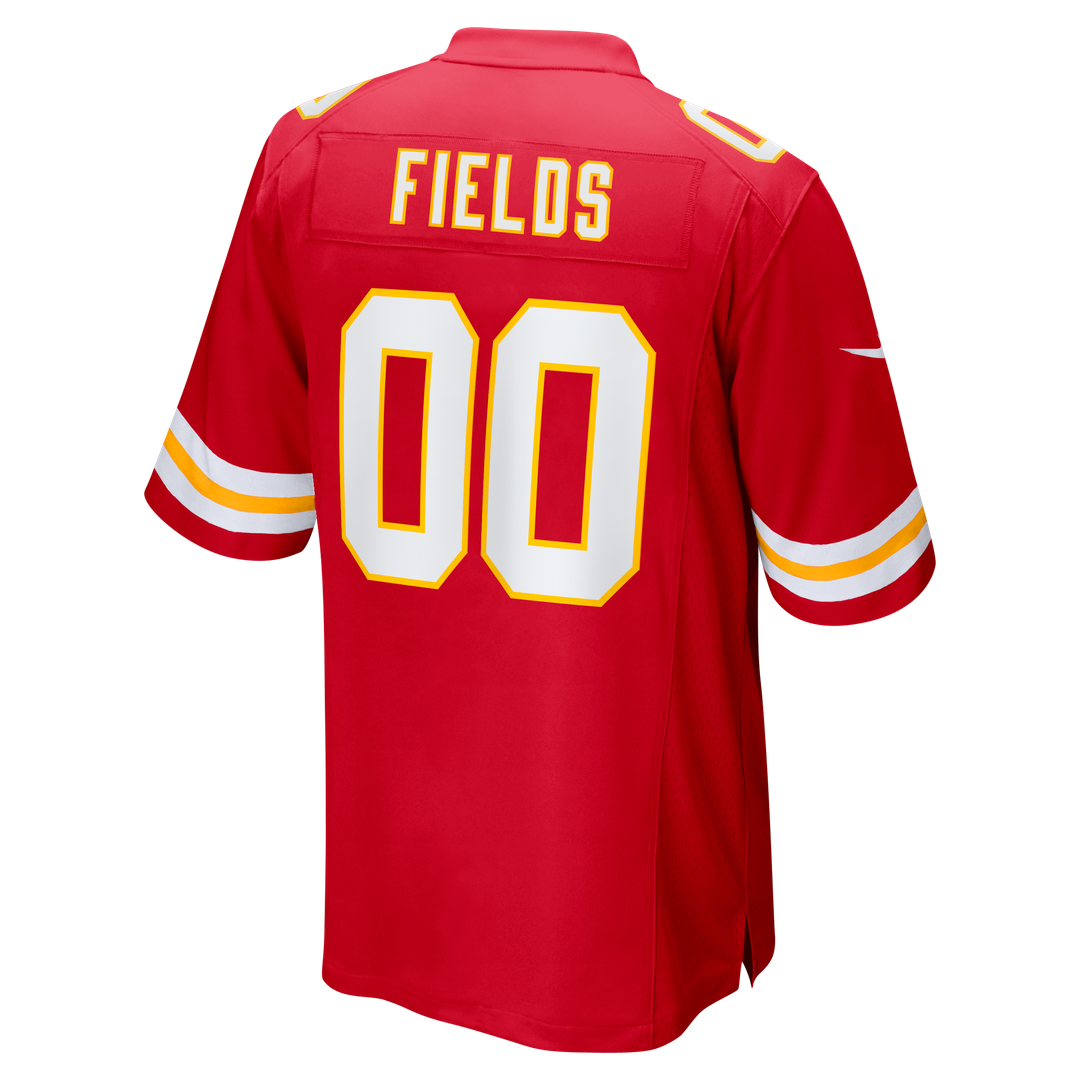 Justin Fields Kansas City Chiefs Nike Game Jersey - Red