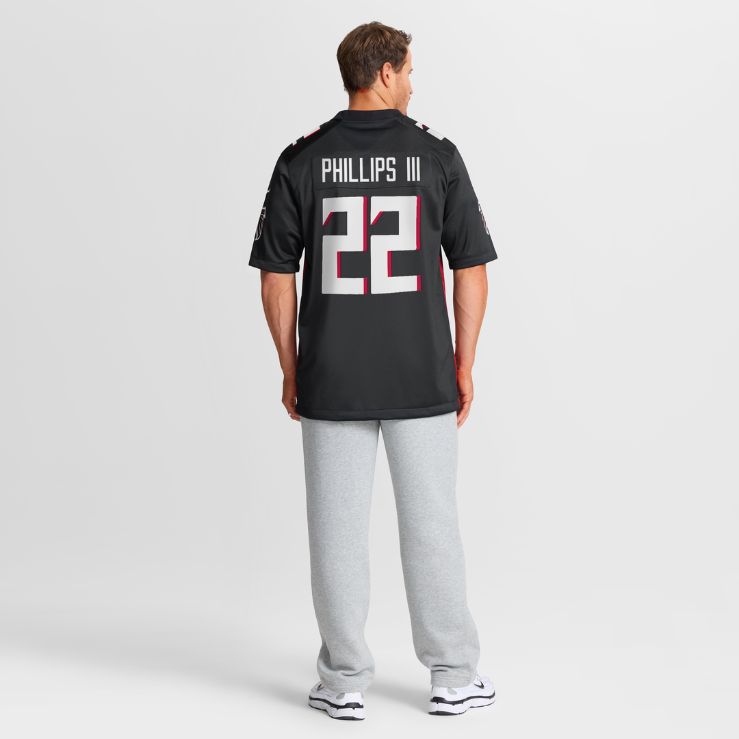 Clark Phillips III Atlanta Falcons Nike Team Game Jersey -  Black
